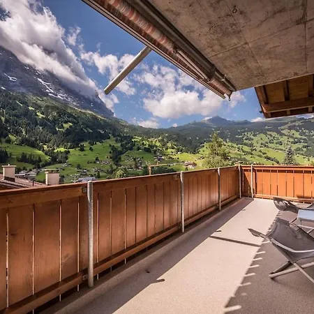 Appartement Breithorn Apartment, Eiger North Face View *