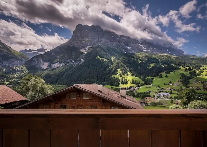 Breithorn Apartment, Eiger North Face View Daire Grindelwald
