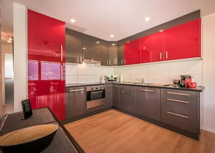 Daire Breithorn Apartment, Eiger North Face View *